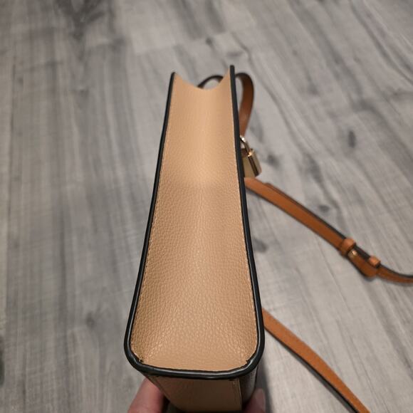 Marc Jacobs Grind Micro Mini Tote Multicolor Crossbody Bag Smoked Almond Multi - Picture 8 of 9